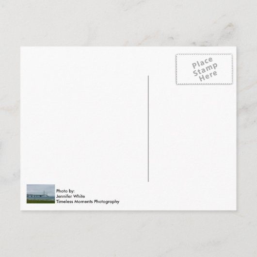 Foggy Mighty Mac Briefkaart (Achterkant)