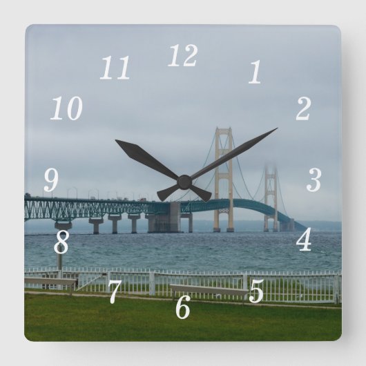Foggy Mighty Mac Wandklok (Voorkant)