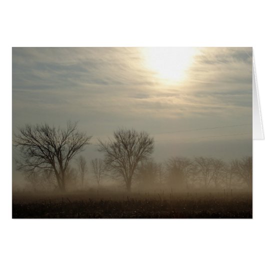 Foggy Morning (Voorkant Horizontaal)