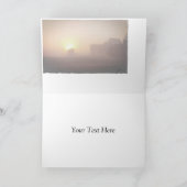 Foggy Morning-Boerderij Bedankkaart (Binnen)