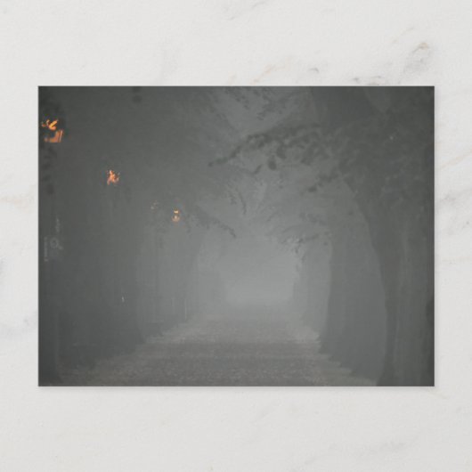 Foggy Morning Briefkaart (Voorkant)