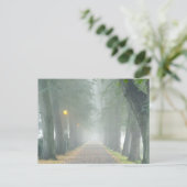 Foggy Morning Briefkaart (Staand voorkant)