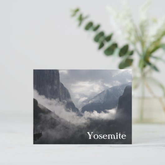 Foggy Morning Briefkaart (Staand voorkant)