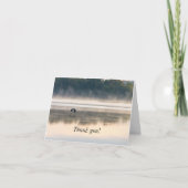 Foggy Morning Flight Hartelijk dank Bedankkaart (Voorkant)