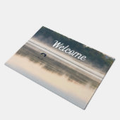 Foggy Morning Flight Welkom Doormat Deurmat (Schuin)