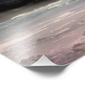 Foggy Morning in Big Sur CA Two Foto Afdruk (Hoek)