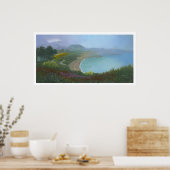 Foggy Morning over de 'Bluffs' Poster (Keuken)