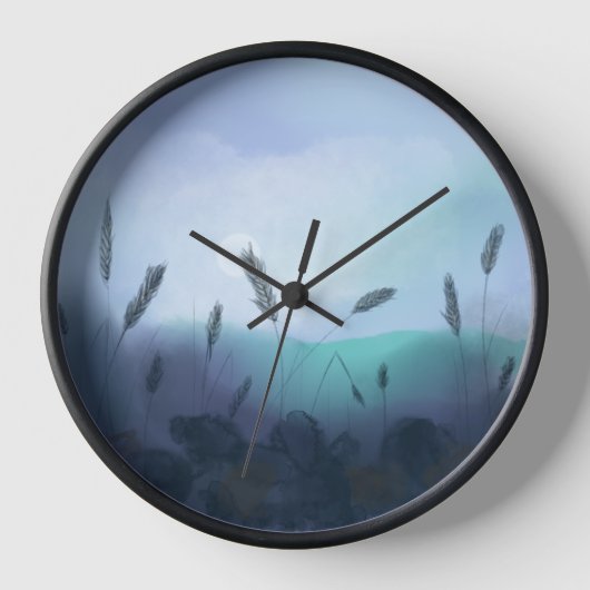 Foggy morning over the cornfield (Voorkant)