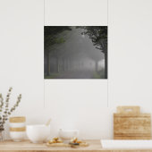Foggy Morning Poster (Keuken)