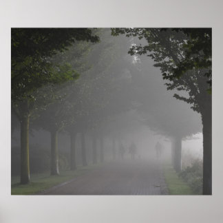 Foggy Morning Poster