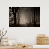 Foggy Morning Rushmere Country Park (0856) Poster (Keuken)