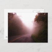 Foggy Mountain Road Briefkaart (Voorkant / Achterkant)