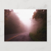 Foggy Mountain Road Briefkaart (Voorkant)