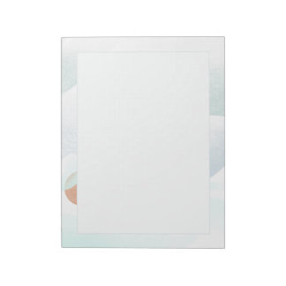 Foggy Mountain Uitzicht Notitieblok