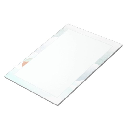 Foggy Mountain Uitzicht Notitieblok (Schuin)