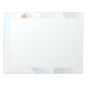 Foggy Mountain Uitzicht Notitieblok (Voorkant)