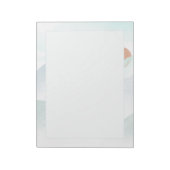 Foggy Mountain Uitzicht Notitieblok (Linkerzijde)