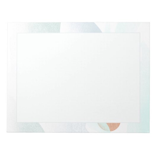 Foggy Mountain Uitzicht Notitieblok (Voorkant)