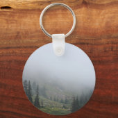 Foggy Mountainside sleutelhanger (Voorkant)