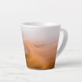 Foggy Namib Desert Latte Mok (Rechterhoek)