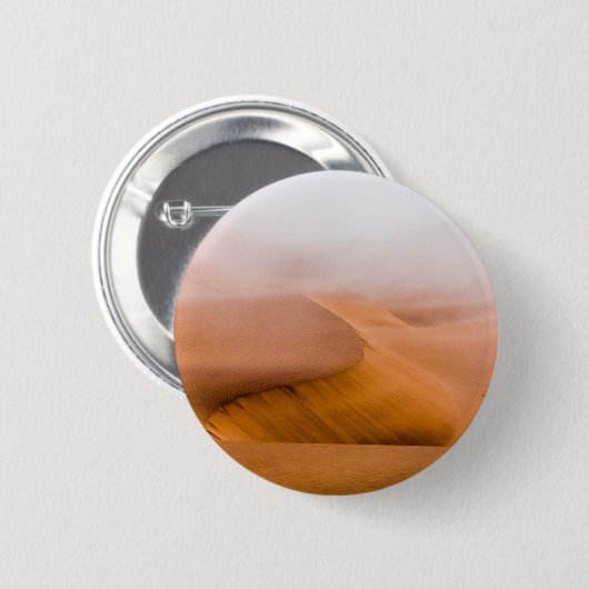 Foggy Namib Desert Ronde Button 5,7 Cm (Voorkant /achterkant)