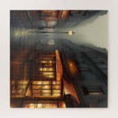 Foggy Night in the Book Seller's Shop Legpuzzel (Horizontaal)