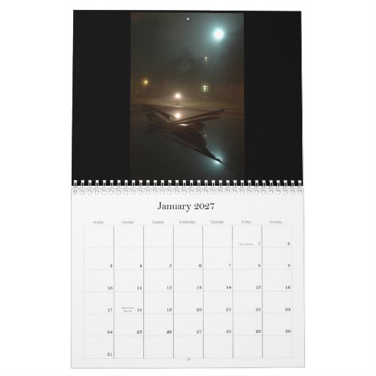 Foggy Nights Kalender (Jan 2027)