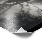 Foggy Path Foto Afdruk (Hoek)