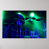 Foggy Percussion Poster (Voorkant)