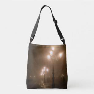 Foggy Piazza San Marco, Venetië Crossbody Tas