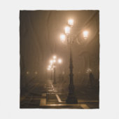 Foggy Piazza San Marco, Venetië Fleece Deken (Voorkant)