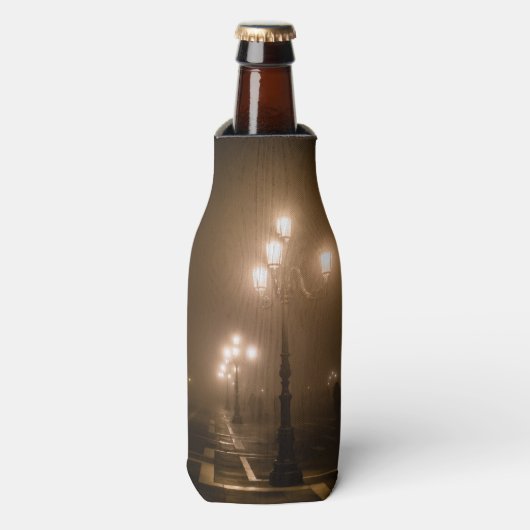 Foggy Piazza San Marco, Venetië Flesjeskoeler (Fles Voorkant)