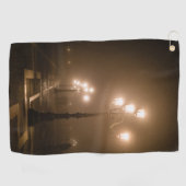 Foggy Piazza San Marco, Venetië Golfhanddoek (Horizontaal)