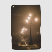Foggy Piazza San Marco, Venetië Golfhanddoek (Voorkant)