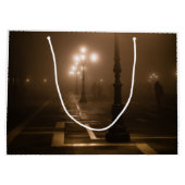 Foggy Piazza San Marco, Venetië Groot Cadeauzakje (Achterkant)