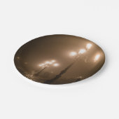 Foggy Piazza San Marco, Venetië Papieren Bordje (Gekanteld)