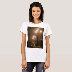 Foggy Piazza San Marco, Venetië T-shirt