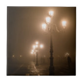 Foggy Piazza San Marco, Venetië Tegeltje (Voorkant)