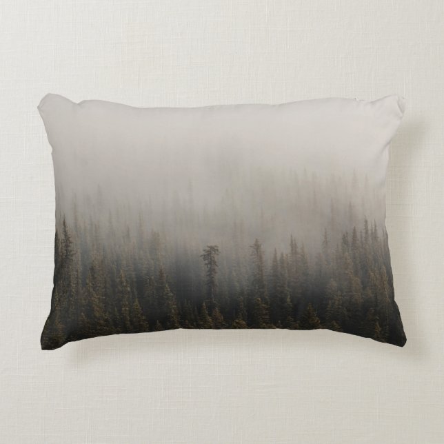 FOGGY PINE TREES ACCENT KUSSEN (Voorkant)