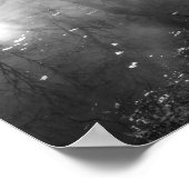 Foggy River Morning Sunrise Poster (Hoek)