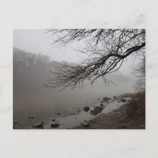 Foggy River, Scioto Park, Dublin, Ohio Briefkaart