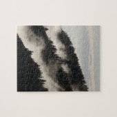 Foggy Rocky Mountains Colorado USA Adventure Legpuzzel (Horizontaal)