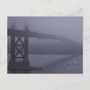 FOGGY SAN FRANCISCO BRIEFKAART