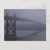 FOGGY SAN FRANCISCO BRIEFKAART (Voorkant)