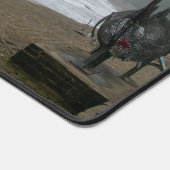 Foggy Scarborough Beach Bureaumat (Hoek)