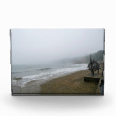 Foggy Scarborough Beach Fotoblokken (Voorkant)