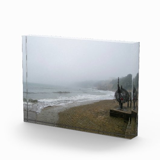 Foggy Scarborough Beach Fotoblokken (Rechts)