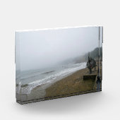 Foggy Scarborough Beach Fotoblokken (Links)