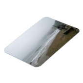 Foggy Scarborough Beach Magneet (Linkerzijde)