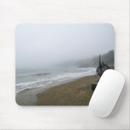 Foggy Scarborough Beach Muismat